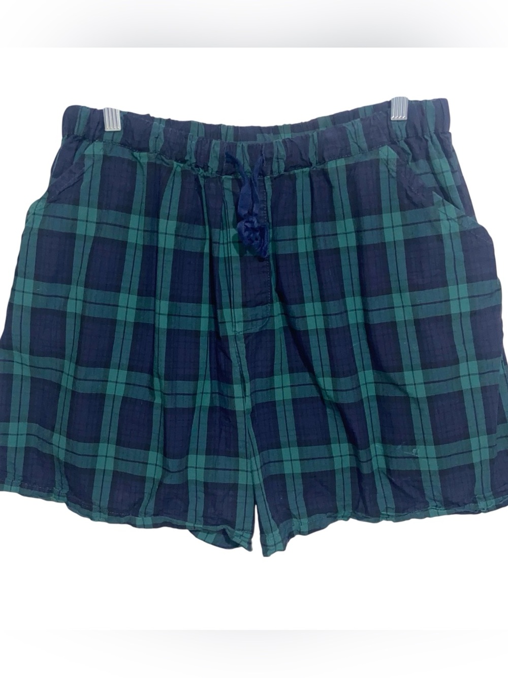 Vermont Country Store Shorts Womens XL Blackwatch Plaid Preppy Boxers